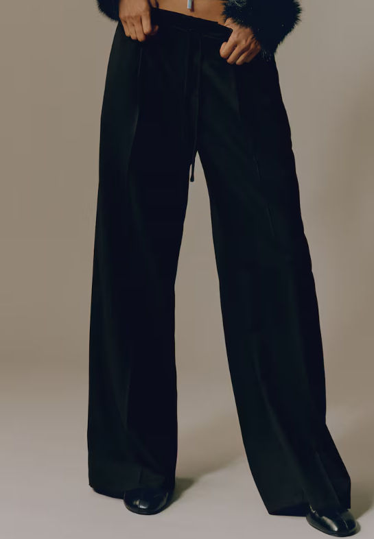 Eleganckie spodnie ze sznurkiem