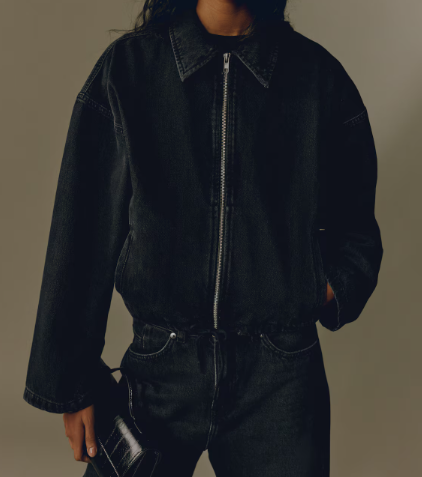 Dżinsowa kurtka z kołnierzem